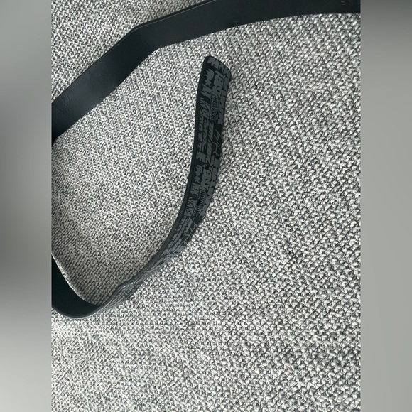 Tony Hawk Black and SilverBonded Leather Belt with Embossed Design - Picture 14 of 16